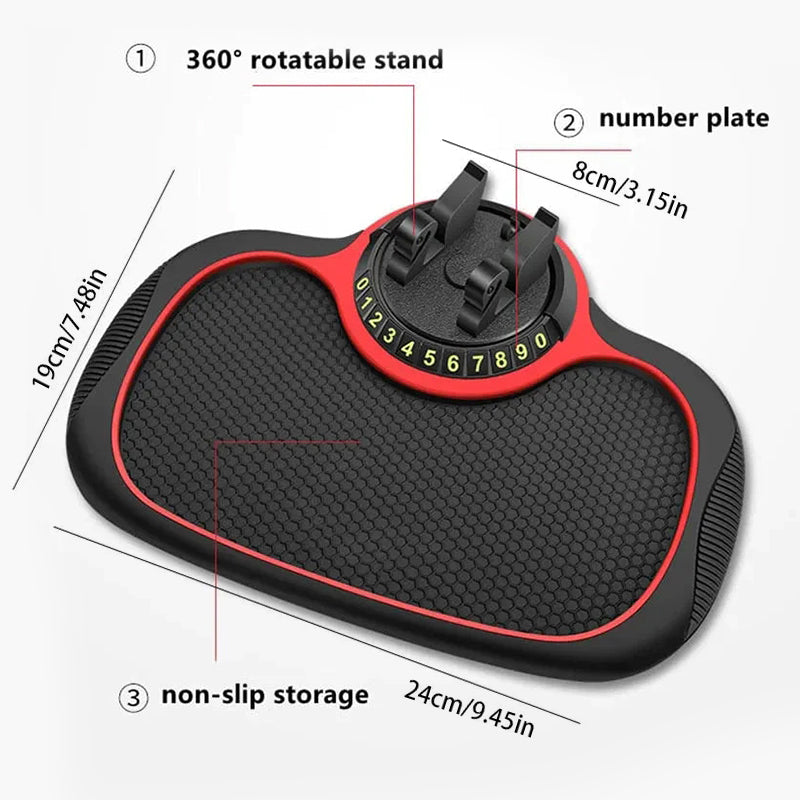 Multifunction Car Anti-Slip Mat Auto Phone Holder