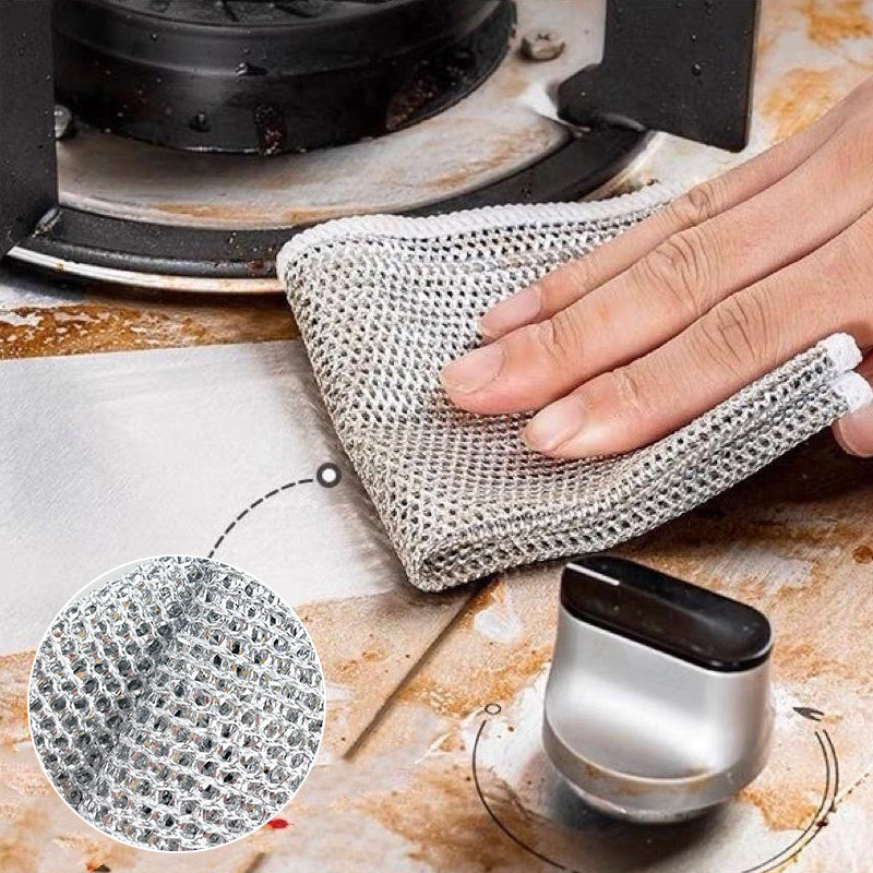 Multipurpose Wire Dishwashing Rags for Wet and Dry – joycuts